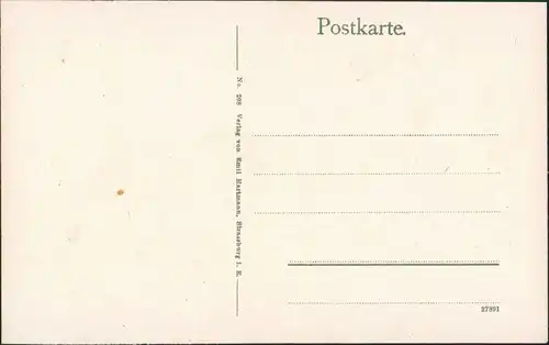 Drei Ähren Trois Epis Drei Aehren - 700 m ü. M. Hochvogesen 1915