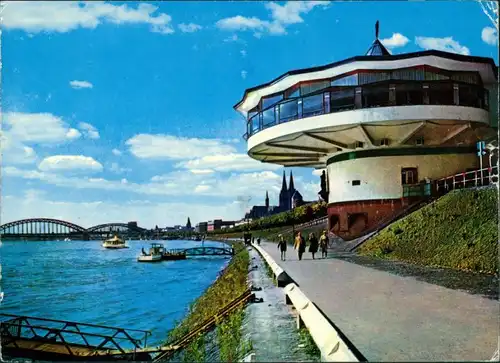 Ansichtskarte Köln Bastei-Restaurant 1975