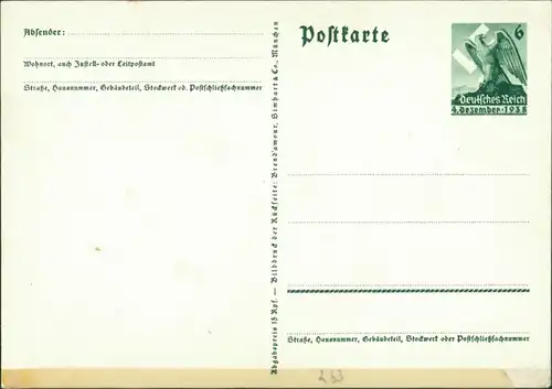 .Tschechien Propaganda: Wir danken unserem Führer, Sudentengebiete 1939