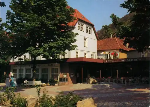 Ansichtskarte Bad Harzburg Hotel Wiener Hof 1990