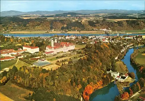 Ansichtskarte Vilshofen an der Donau Luftbild 1983