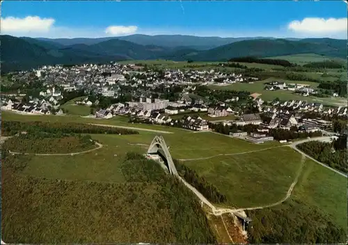 Ansichtskarte Winterberg Panorama-Ansicht 1974