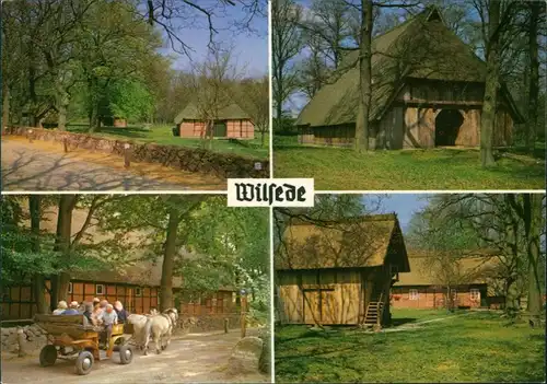 Ansichtskarte Wilsede-Bispingen Gasthaus zum Heidemuseum 1983