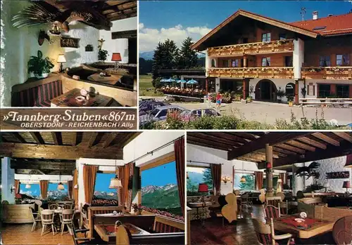 Ansichtskarte Oberstdorf (Allgäu) Restaurant-Cafe Tannberg-Stuben 1995