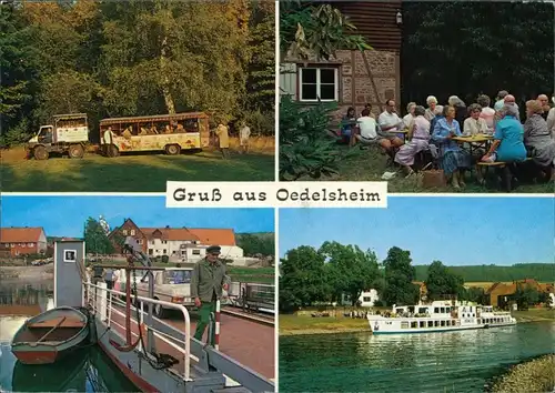 Oedelsheim-Oberweser Verkehrsverein - Buggy, Gasthof, Fähre 1992