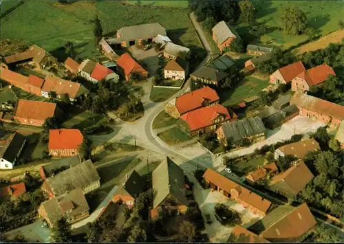 Ansichtskarte Lüchow (Wendland) Wendischer Rundling Reetze 1985