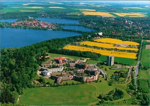 Ansichtskarte Ratzeburg Luftbild vom Senioren-Wohnsitz 2001