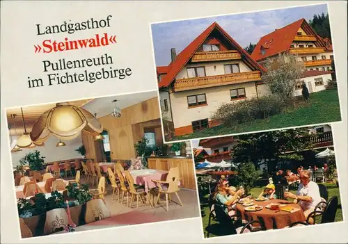 Pullenreuth Landgasthof Steinwald - Außen- und Innenansicht 1989