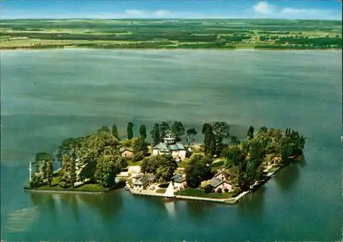 Ansichtskarte Wunstorf Insel Wilhelmstein mit Festung 1984