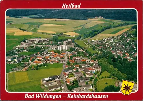 Ansichtskarte Bad Wildungen Luftbild 1985