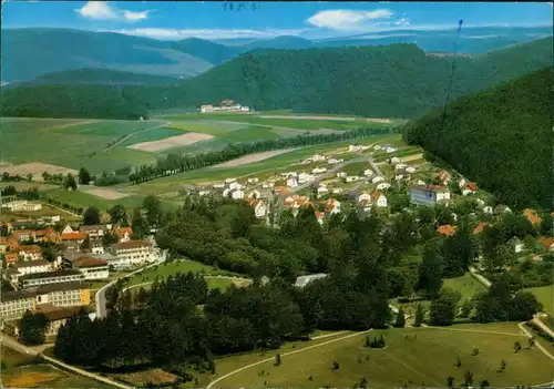 Ansichtskarte Bad Wildungen Luftbild 1970