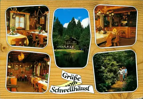 Ansichtskarte Zwiesel Schwellhäusl 1994