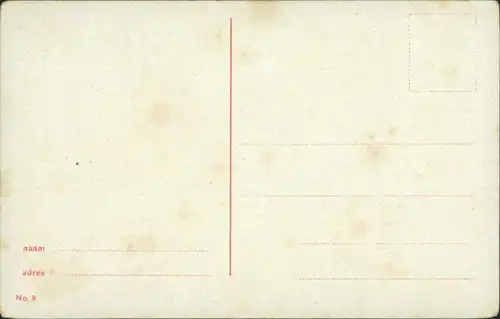 Postkaart Marken-Waterland Straßenpartie 1913