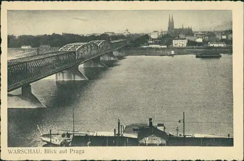 Praga-Warschau Praga Warszawa Panorama-Ansichten/widok ogólny 1943