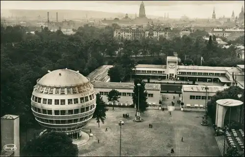 Foto Dresden Kugelhaus - Stadt, Rathaus 1931 Privatfoto