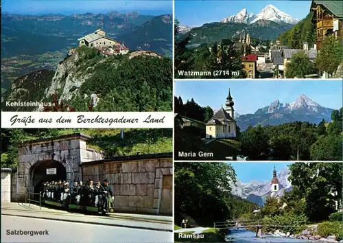 Kehlsteinhaus-Berchtesgaden Grüße aus dem Berchtesgadener Land 1998