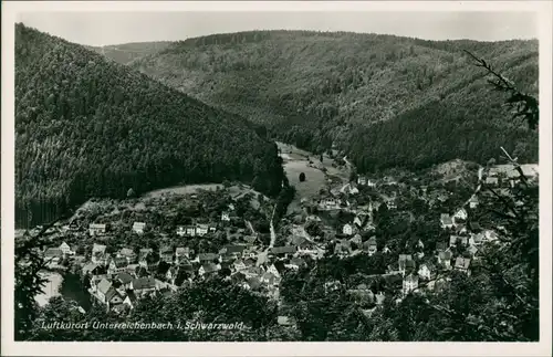 Ansichtskarte Unterreichenbach Panorama Blick 1941