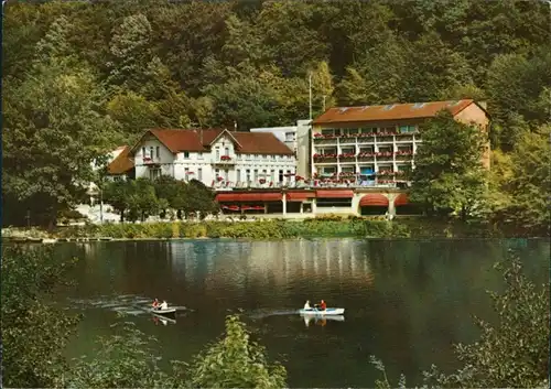 Ansichtskarte Bad Lauterberg im Harz Kneipp-Kurhotel Wiesenbeker Teich 1977