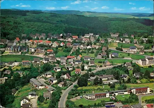 Ansichtskarte Sundern (Sauerland) Luftbild - OT Langscheid 1981