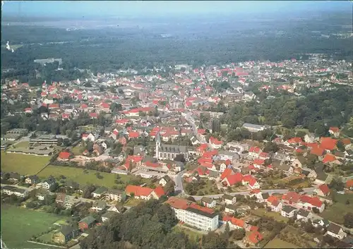Ansichtskarte Bad Lippspringe Luftbild 1984