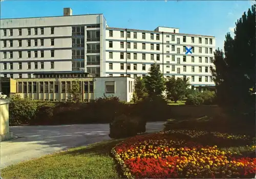 Ansichtskarte Kaufbeuren Krankenhaus 1991