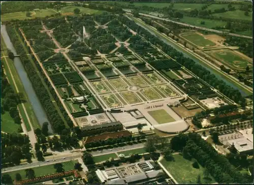 Ansichtskarte Hannover Luftbild - Großer Garten 1971
