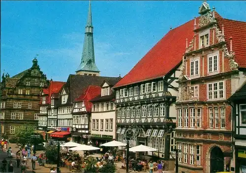 Ansichtskarte Hameln Fußgängerzone Osterstraße 1986