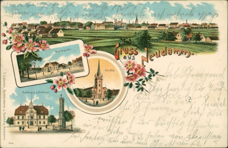 Carte postale RETHEL Ardennes papeterie 1918 VILLERS COLLECTIONS