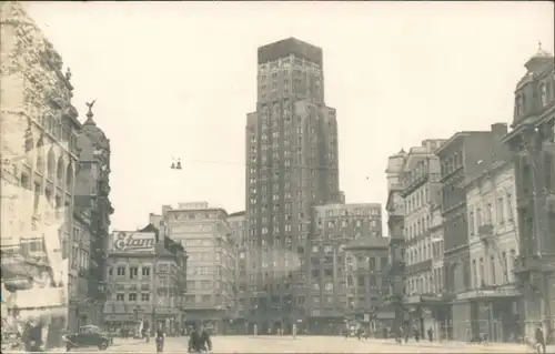 Antwerpen Anvers Meir Square, Torengebouwen/Bauernturm 1920 Privatfoto 