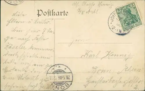 CPA Gravelotte König Wilhelm Gedächtnisstein 1906 