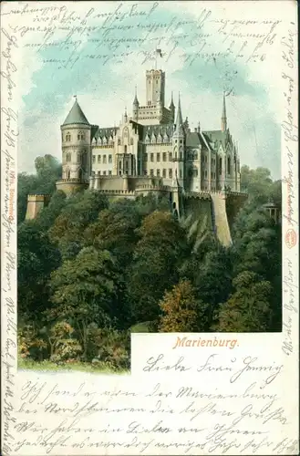 Ansichtskarte Pattensen Marienburg 1903 