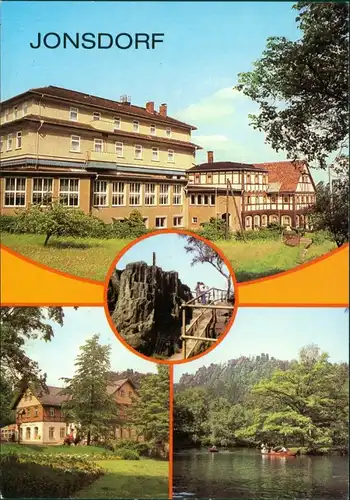 Jonsdorf FDGB-Erholungsheim Jonashof, Große Orgel, Gaststätte  1983