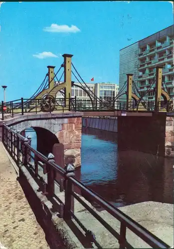 Ansichtskarte Mitte-Berlin Berlin Jungfernbrücke g1980