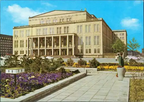 Ansichtskarte Leipzig Oper/Opernhaus c1974