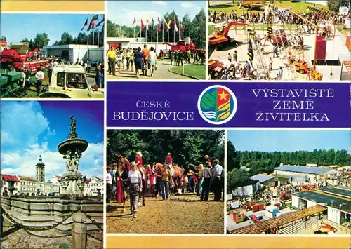 Budweis České Budějovice VÝSTAVIŠTĚ, ZEMĚ, ŽIVITELKA 1978