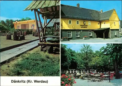 Ansichtskarte Dänkritz-Neukirchen (Pleiße) Dänkritzer Schmiede 1980