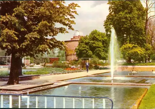 Erfurt Internationale Gartenbauausstellung: Wasserspiel & Volkssternwarte 1970