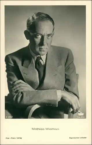 Ansichtskarte  Schauspieler - Mathias Wieman 1935