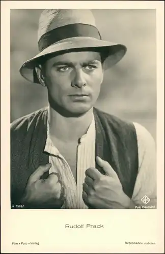 Ansichtskarte  Filmschauspieler - Rudolf Prack 1935