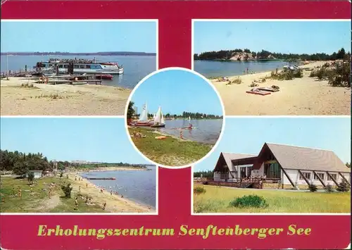 Senftenberg (Niederlausitz) Erholungszentrum Senftenberger See: Strand g1985