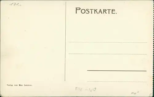Ansichtskarte Demmin Wilhelm Strasse 1918 