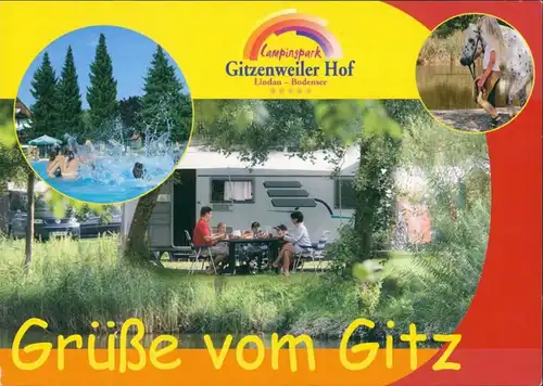 Ansichtskarte Lindau (Bodensee) Campingpark Gitzenweiler Hof 2010