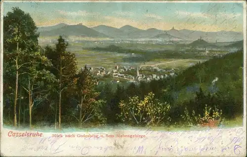 Ansichtskarte Bad Godesberg-Bonn Casselsruhe - Blick nach... 1909 