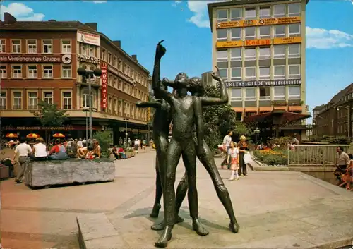 Ansichtskarte Aachen Holzgraben mit „Klenkes" 1995