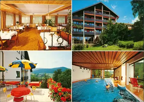 Ansichtskarte Baiersbronn Gasthof/Hotel "Hirsch" 1985