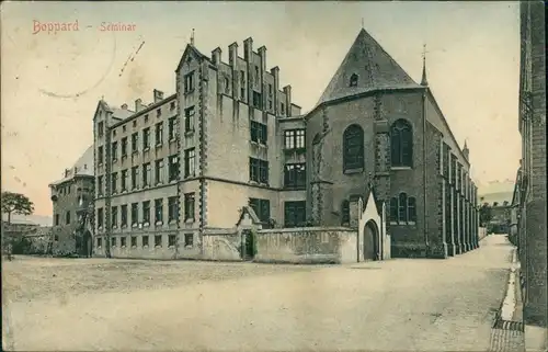 Ansichtskarte Boppard Partie am Seminar 1903 