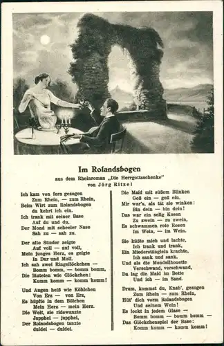 Rolandswerth-Remagen Im Rolandsbogen, Rheinlied, aus Herrgottsschenke 1934
