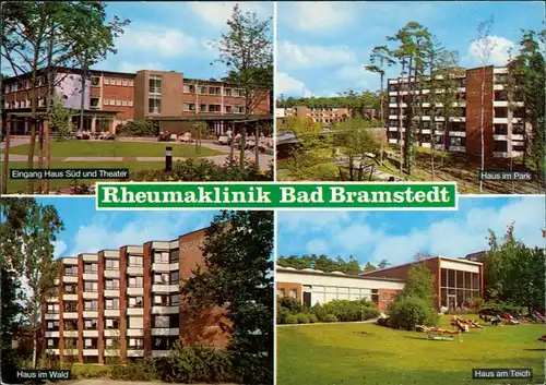 Ansichtskarte Bad Bramstedt Rheumaklinik 1989