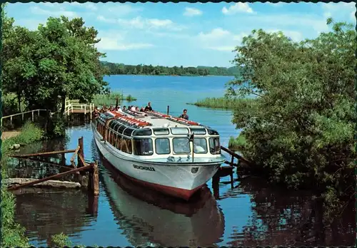 Ansichtskarte Eutin Holsteinische Schweiz - Fahrgastschiff auf See 1980