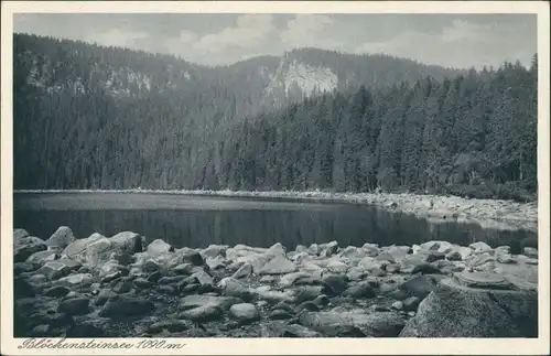 Langhaid-Neuofen Dlouhý Bor Nová Pec Plešné jezero/Plöckensteinsee 1090m 1928